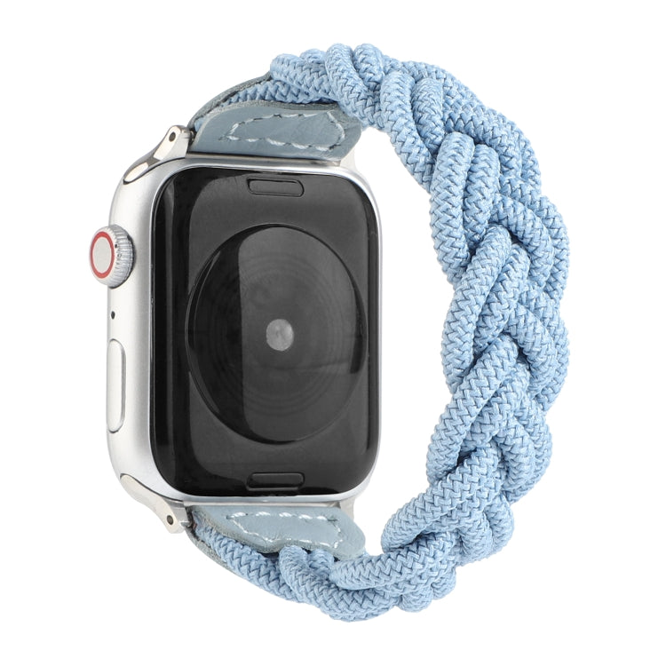 Bracelet de montre tissé élastique pour Apple Watch Series 6 & SE & 5 & 4 40mm / 3 & 2 & 1 38mm, 120mm, 130mm, 150mm, 160mm