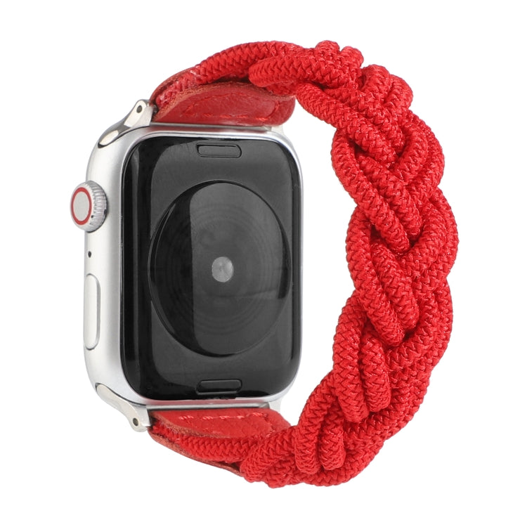 Bracelet de montre tissé élastique pour Apple Watch Series 6 & SE & 5 & 4 40mm / 3 & 2 & 1 38mm, 120mm, 130mm, 150mm, 160mm