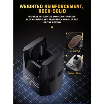 Base de rangement double mode JAKEMY JM-Z29A pour coupe-coupe ultrasonique JAKEMY JM-Y09, JM-Z29A