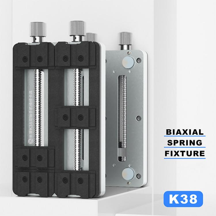 Mijing K38 Banc de réparation universel à double axe pour cartes mères et circuits imprimés
