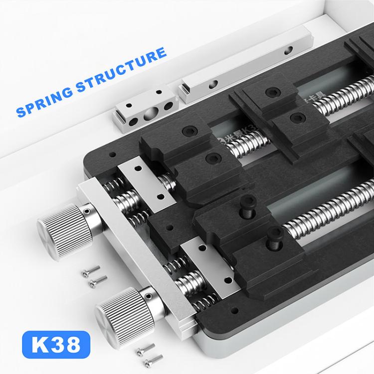 Mijing K38 Banc de réparation universel à double axe pour cartes mères et circuits imprimés