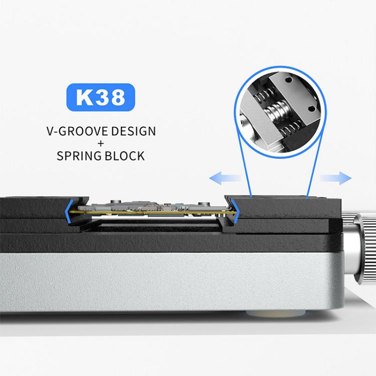 Mijing K38 Banc de réparation universel à double axe pour cartes mères et circuits imprimés