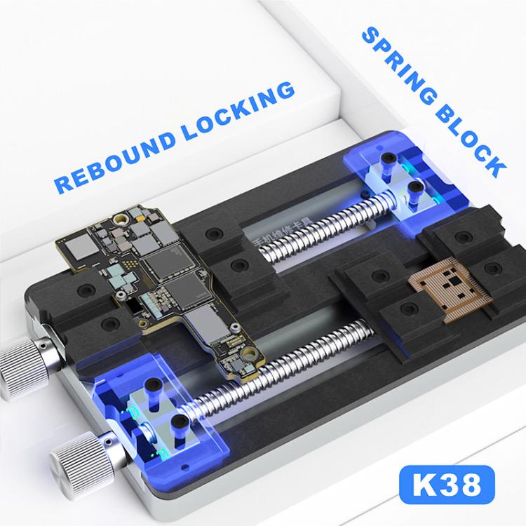 Mijing K38 Banc de réparation universel à double axe pour cartes mères et circuits imprimés