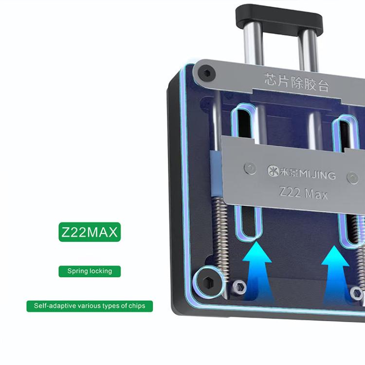 Plateforme de recyclage de sacs de plantation MIJING Z22MAX Chip & Tri-Cool pour iPhone 11-17 Pro Max / Android