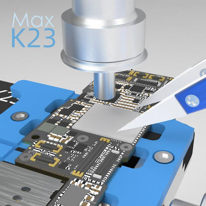 Outil de maintenance multifonction Mijing K23 Max pour cartes mères compatibles avec les processeurs Apple A9 à A16.