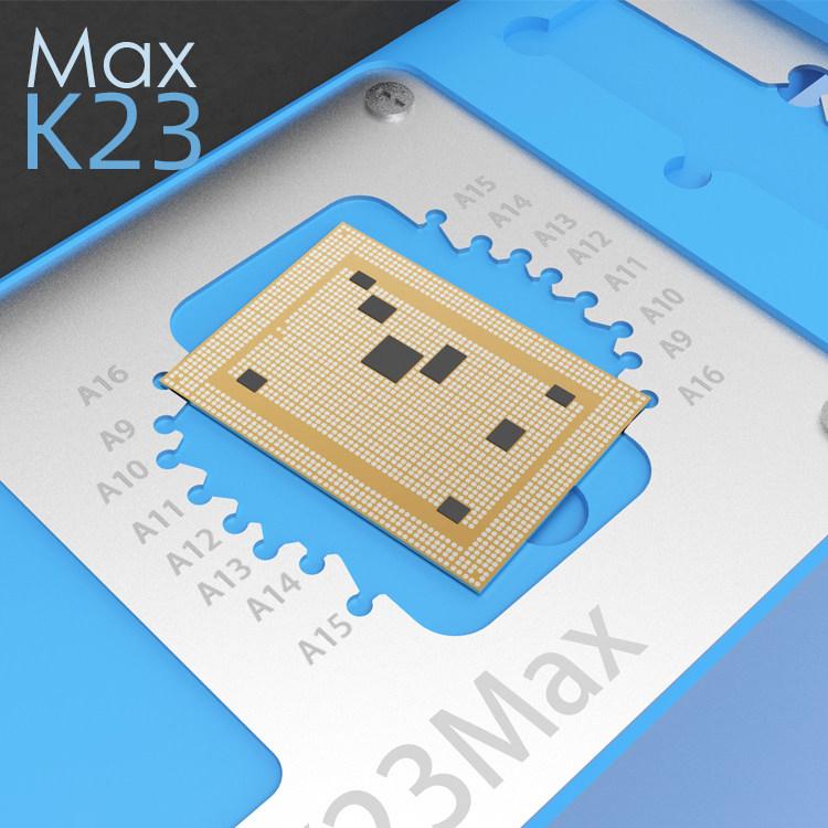 Outil de maintenance multifonction Mijing K23 Max pour cartes mères compatibles avec les processeurs Apple A9 à A16.