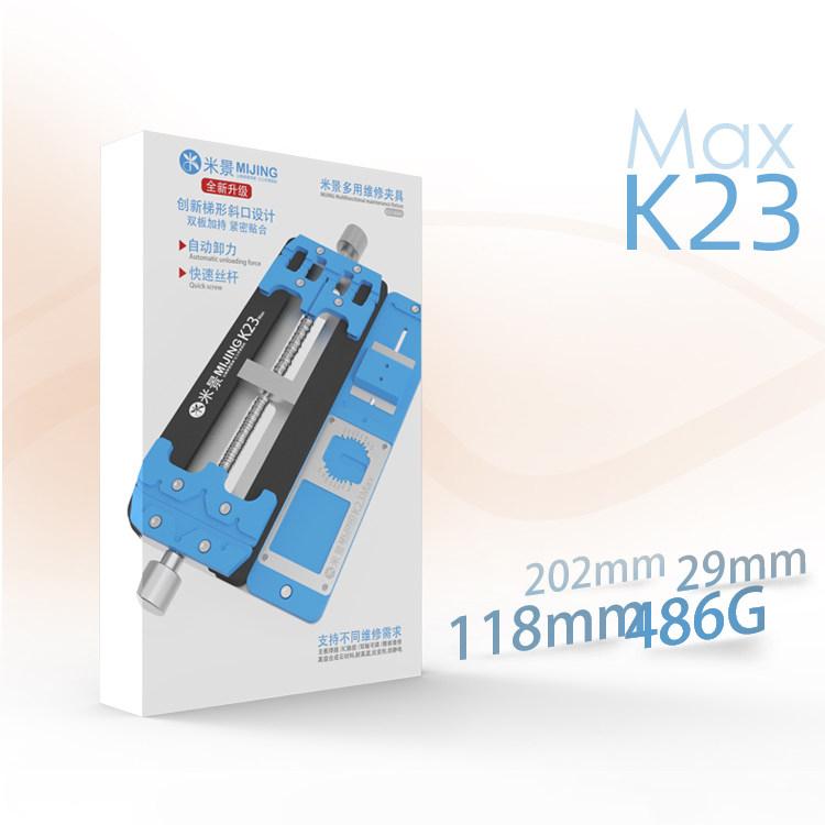 Outil de maintenance multifonction Mijing K23 Max pour cartes mères compatibles avec les processeurs Apple A9 à A16.
