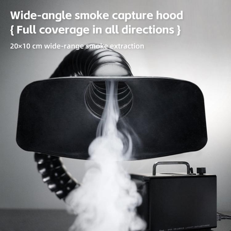 Purificateur d'air à haute aspiration Qianli AF100 pour remplacement pulmonaire, manuel/automatique, de poussière et de brouillard., EU Plug, US Plug