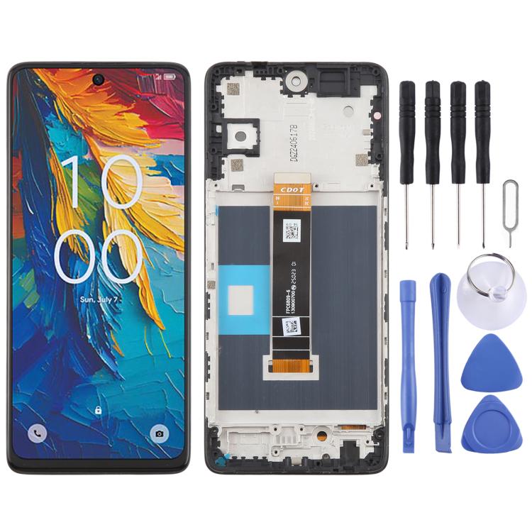Écran LCD d'origine complet avec cadre, For TCL K33 5G, For TCL K32 5G, For TCL 50 XL NxtPaper Matte Version, For TCL 50 XL, For TCL 50 XE