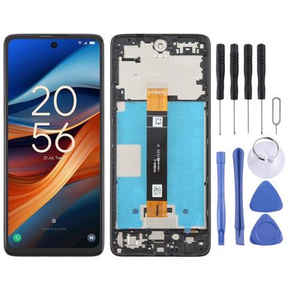 Écran LCD d'origine complet avec cadre, For TCL K33 5G, For TCL K32 5G, For TCL 50 XL NxtPaper Matte Version, For TCL 50 XL, For TCL 50 XE