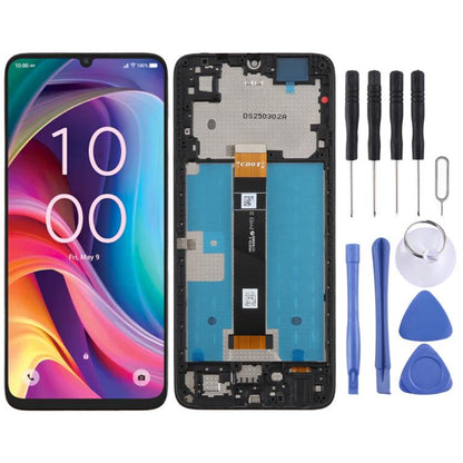Écran LCD d'origine complet avec cadre, For TCL K33 5G, For TCL K32 5G, For TCL 50 XL NxtPaper Matte Version, For TCL 50 XL, For TCL 50 XE