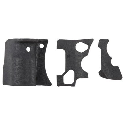 Ensemble de trois pièces en cuir décoratif pour coque en caoutchouc OEM, For Canon EOS 6D Mark II, For Canon EOS 5D Mark IV