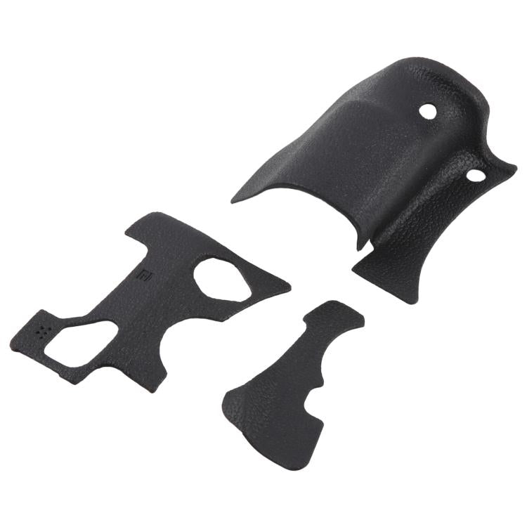 Ensemble de trois pièces en cuir décoratif pour coque en caoutchouc OEM, For Canon EOS 6D Mark II, For Canon EOS 5D Mark IV