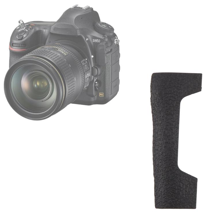 Cache-emplacement pour carte CF en cuir décoratif, For Nikon D850, For Nikon D750