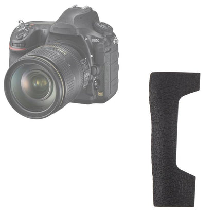 Cache-emplacement pour carte CF en cuir décoratif, For Nikon D850, For Nikon D750