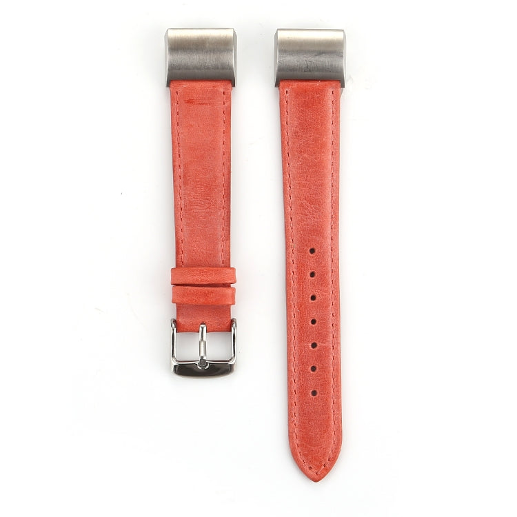 Bracelet de montre en cuir véritable de style frais, For Fitbit Charge 2, For Fitbit Blaze