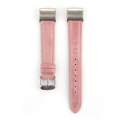 Bracelet de montre en cuir véritable de style frais, For Fitbit Charge 2, For Fitbit Blaze