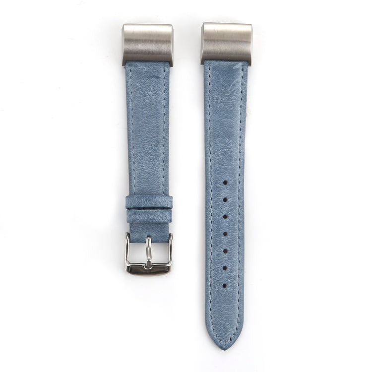 Bracelet de montre en cuir véritable de style frais, For Fitbit Charge 2, For Fitbit Blaze
