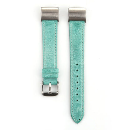 Bracelet de montre en cuir véritable de style frais, For Fitbit Charge 2, For Fitbit Blaze