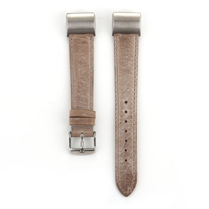 Bracelet de montre en cuir véritable de style frais, For Fitbit Charge 2, For Fitbit Blaze