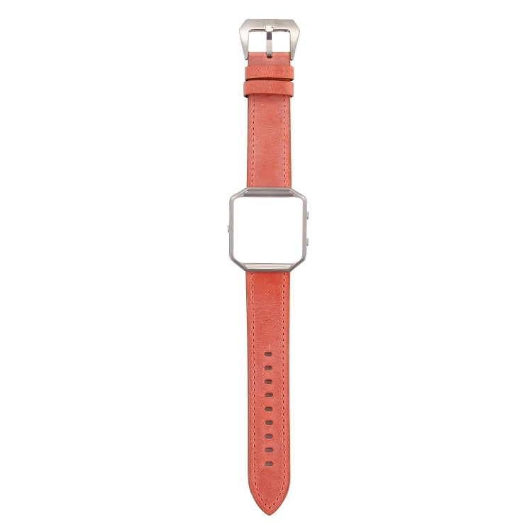 Bracelet de montre en cuir véritable de style frais, For Fitbit Charge 2, For Fitbit Blaze