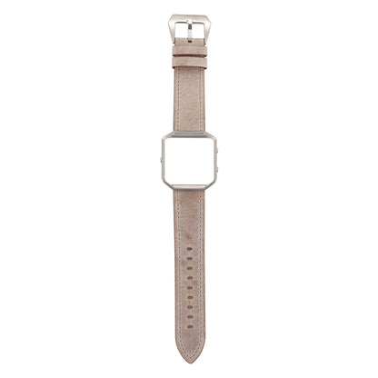 Bracelet de montre en cuir véritable de style frais, For Fitbit Charge 2, For Fitbit Blaze