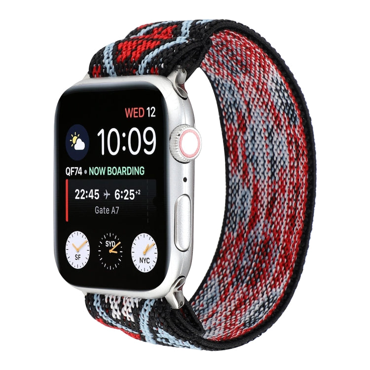 Bracelet de rechange en nylon, For Apple Watch Series 7  41mm / & 6 & SE & 5 & 4 40mm, For Apple Watch Series  7  45mm / & 6 & SE & 5 & 4 44mm