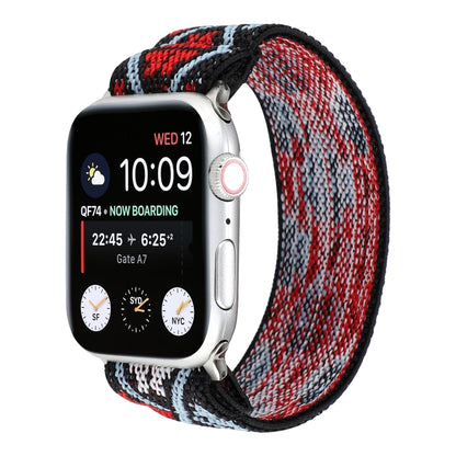 Bracelet de rechange en nylon, For Apple Watch Series 7  41mm / & 6 & SE & 5 & 4 40mm, For Apple Watch Series  7  45mm / & 6 & SE & 5 & 4 44mm