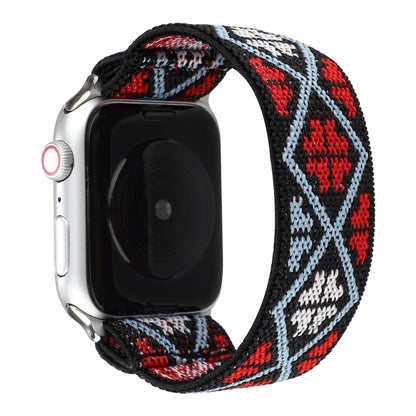 Bracelet de rechange en nylon, For Apple Watch Series 7  41mm / & 6 & SE & 5 & 4 40mm, For Apple Watch Series  7  45mm / & 6 & SE & 5 & 4 44mm