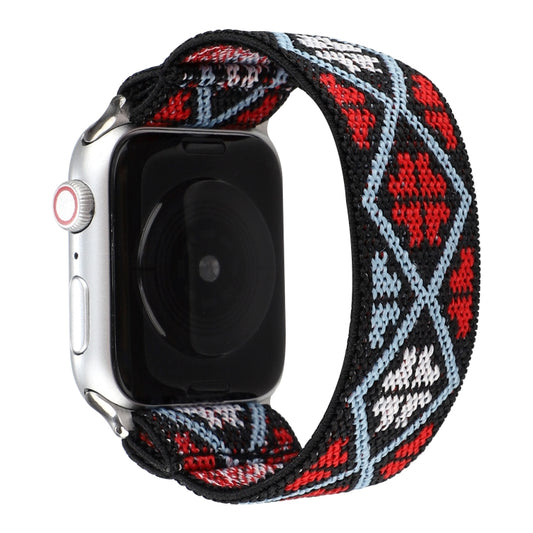 Bracelet de rechange en nylon, For Apple Watch Series 7  41mm / & 6 & SE & 5 & 4 40mm, For Apple Watch Series  7  45mm / & 6 & SE & 5 & 4 44mm