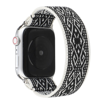 Bracelet de rechange en nylon, For Apple Watch Series 7  41mm / & 6 & SE & 5 & 4 40mm, For Apple Watch Series  7  45mm / & 6 & SE & 5 & 4 44mm