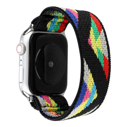 Bracelet de rechange en nylon, For Apple Watch Series 7  41mm / & 6 & SE & 5 & 4 40mm, For Apple Watch Series  7  45mm / & 6 & SE & 5 & 4 44mm