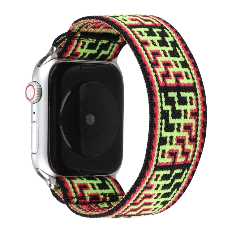 Bracelet de rechange en nylon, For Apple Watch Series 7  41mm / & 6 & SE & 5 & 4 40mm, For Apple Watch Series  7  45mm / & 6 & SE & 5 & 4 44mm