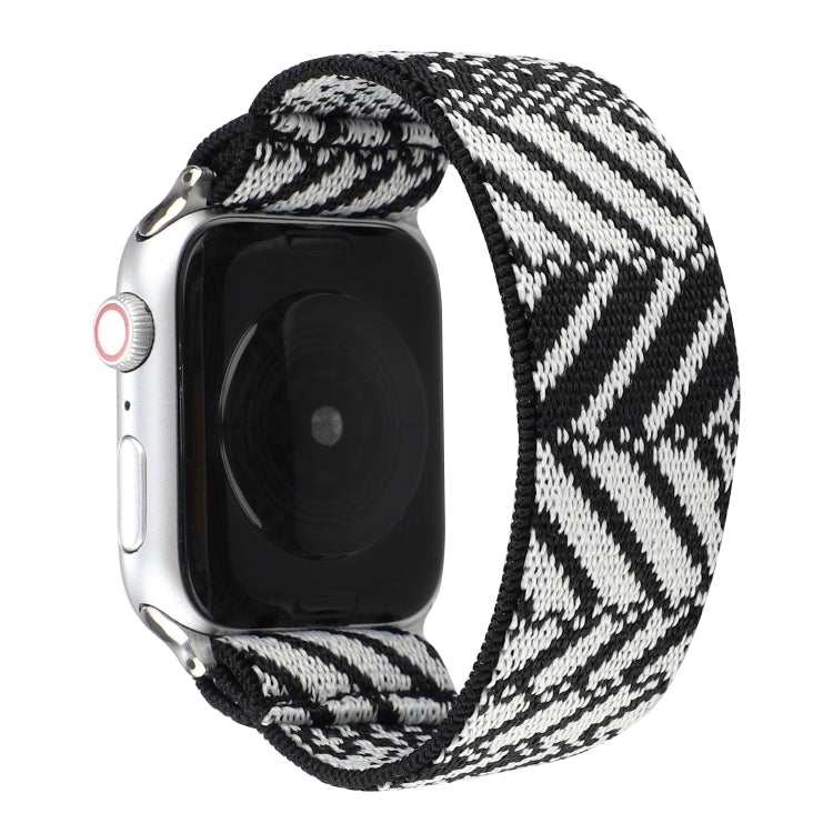 Bracelet de rechange en nylon, For Apple Watch Series 7  41mm / & 6 & SE & 5 & 4 40mm, For Apple Watch Series  7  45mm / & 6 & SE & 5 & 4 44mm