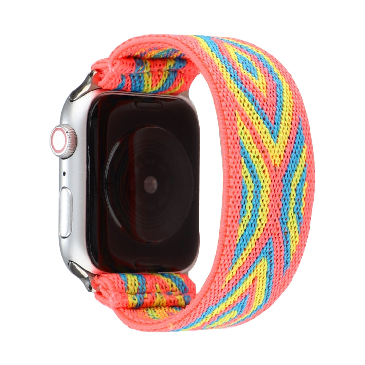 Bracelet de rechange en nylon, For Apple Watch Series 7  41mm / & 6 & SE & 5 & 4 40mm, For Apple Watch Series  7  45mm / & 6 & SE & 5 & 4 44mm