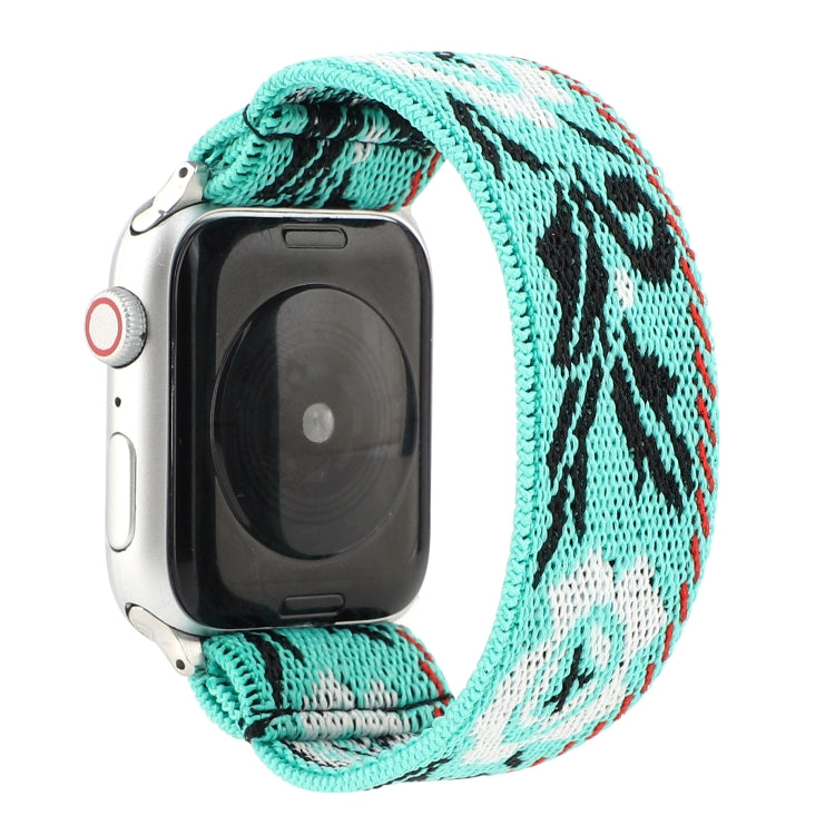 Bracelet de rechange en nylon, For Apple Watch Series 7  41mm / & 6 & SE & 5 & 4 40mm, For Apple Watch Series  7  45mm / & 6 & SE & 5 & 4 44mm