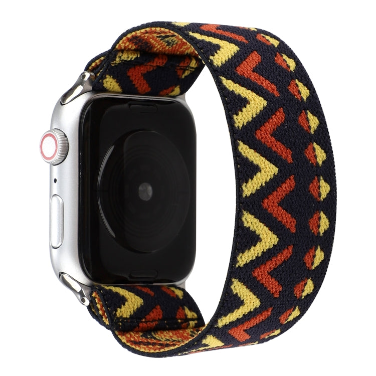 Bracelet de rechange en nylon, For Apple Watch Series 7  41mm / & 6 & SE & 5 & 4 40mm, For Apple Watch Series  7  45mm / & 6 & SE & 5 & 4 44mm