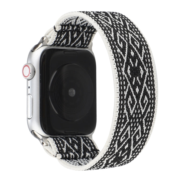 Bracelet de rechange en nylon, For Apple Watch Series 7  41mm / & 6 & SE & 5 & 4 40mm, For Apple Watch Series  7  45mm / & 6 & SE & 5 & 4 44mm