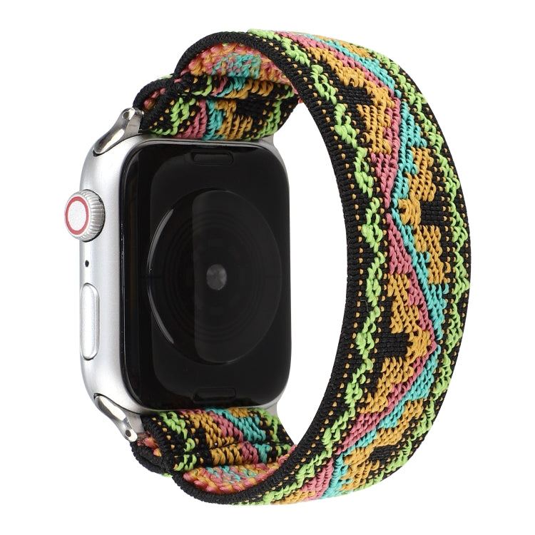 Bracelet de rechange en nylon, For Apple Watch Series 7  41mm / & 6 & SE & 5 & 4 40mm, For Apple Watch Series  7  45mm / & 6 & SE & 5 & 4 44mm