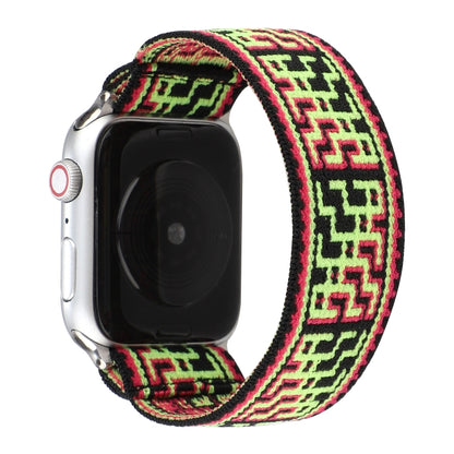 Bracelet de rechange en nylon, For Apple Watch Series 7  41mm / & 6 & SE & 5 & 4 40mm, For Apple Watch Series  7  45mm / & 6 & SE & 5 & 4 44mm