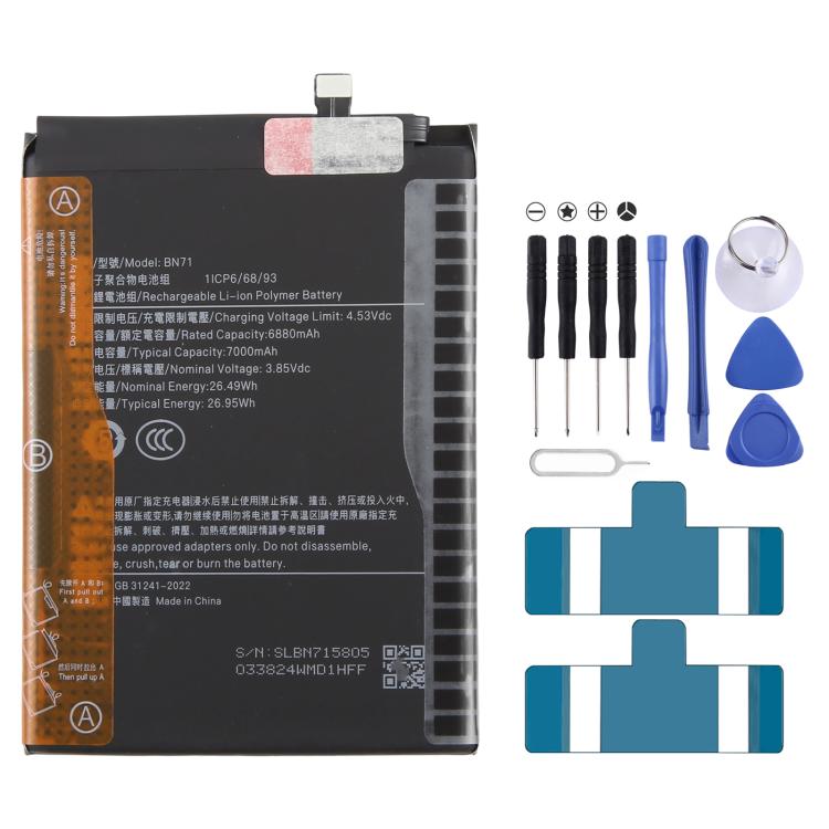 Batteriebatteriepileaccumulateurs, For Redmi Note 15 5800mAh BN6C, For Redmi Note 15 Pro 5G 7000mAh BN71, For Redmi 15 4G/5G/Poco M7 4G 7000mAh BN70, For Redmi 15C 4G 2024 6000mAh BN68, For Redmi K80 Ultra 7410mAh BM6F                                  ...