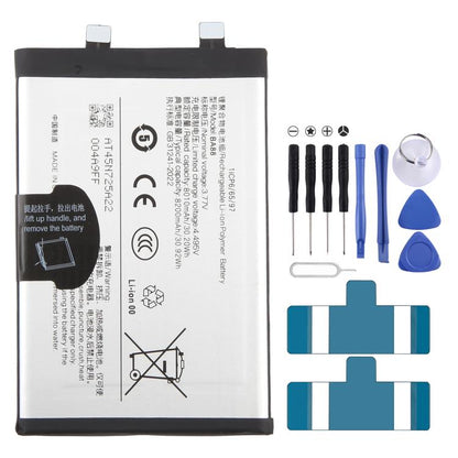 Batteriebatteriepileaccumulateurs, For vivo Y500 V2455 2025 8200mAh BA88, For vivo V50 Lite 5G/V2440 6500mAh BA93