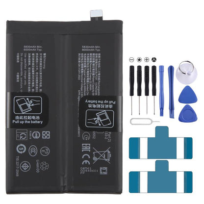 Batteriebatteriepileaccumulateurs, For OPPO Reno14 F 5G CPH2743 6000mAh BLPC61, For OPPO Reno14 5840mAh BLPC29