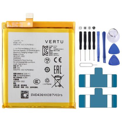 Batteriebatteriepileaccumulateurs, For VERTU Aster Signature Touch V03 2275mAh BPL-9V