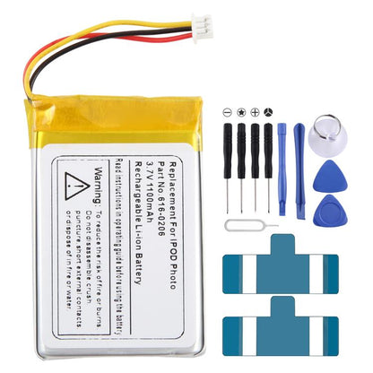 Batteriebatteriepileaccumulateurs, For iPod Touch 5th Gen A1421 1030mAh 616-0621, For iPod Touch 4th Gen 930mAh 3.7V 616-0552, For iPod nano 4 A1285 350mAh 616-0406, For iPod 4th Gen, For iPod 4th/Photo/U2 A1059/A1099 1100mAh 616-0206