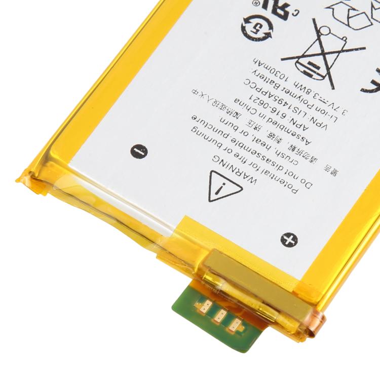 Batteriebatteriepileaccumulateurs, For iPod Touch 5th Gen A1421 1030mAh 616-0621, For iPod Touch 4th Gen 930mAh 3.7V 616-0552, For iPod nano 4 A1285 350mAh 616-0406, For iPod 4th Gen, For iPod 4th/Photo/U2 A1059/A1099 1100mAh 616-0206