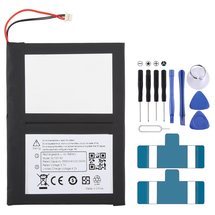 Batterie de tablette, For Oukitel Tablet okt1 6580mAh 32100140