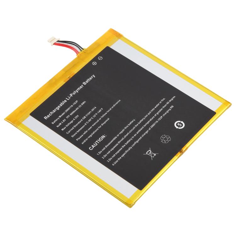 Batterie de tablette, For Alldocube iPlay 20 6000mAh 2860116-1S2P