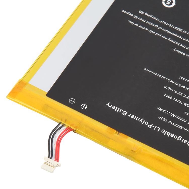 Batterie de tablette, For Alldocube iPlay 20 6000mAh 2860116-1S2P