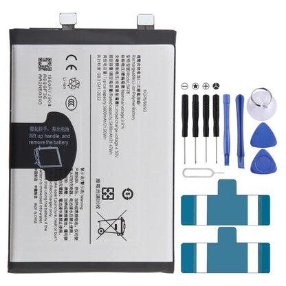 Batteriebatteriepileaccumulateurs, For vivo V50e 5G 5600mAh BA78, For vivo Y300 Pro+ 7300mAh BA99, For vivo Y39 5G 6500mAh BA89, For vivo Y29 4G/5G 5500mAh BA62, For vivo S20 V2429A 6500mAh BA74, For vivo V40e 5G 5500mAh BA51, For vivo S15e 4605mAh B-U9